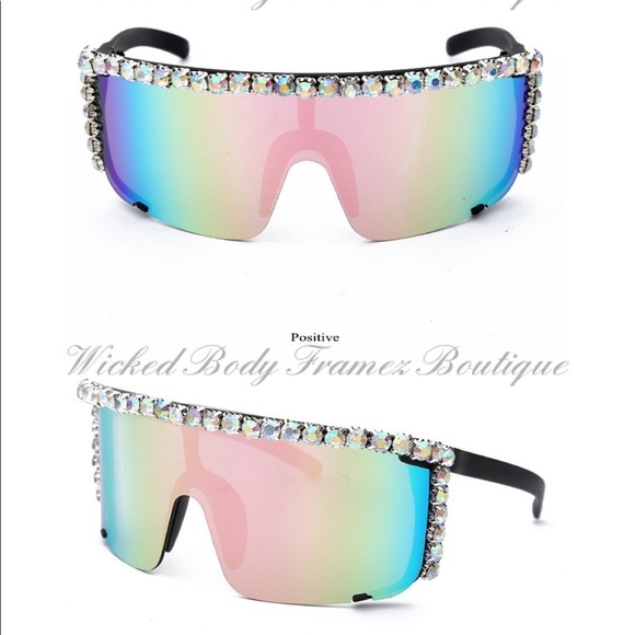 Rhinestone Decor Goggles - Picture 2 of 7